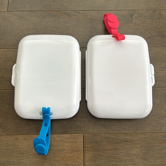 Plastic Wet Wipes Dispensers, Refillable Baby Wipe Cases, Travel Office Personal - Picture 4 of 11